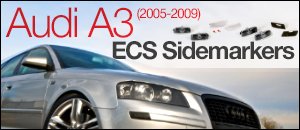 Audi A3 ECS Sidemarkers