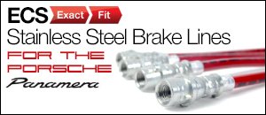 Porsche Panamera ECS Exact-Fit Brake Lines