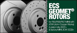 R55/R56/R57 MINI Cooper JCW ECS GEOMET&reg; Rotors
