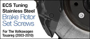 Stainless Steel Brake Rotor Set Screw - VW Touareg