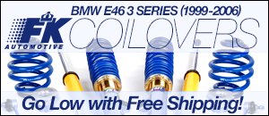 BMW E46 3 Series Non-M RWD FK Coilovers
