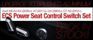 Audi Power Seat Control Cover Set