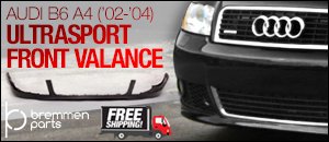 Audi B6 A4 Ultrasport Front Valance