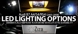 Audi B7 A4/S4/RS4 Ziza LED Lighting Options