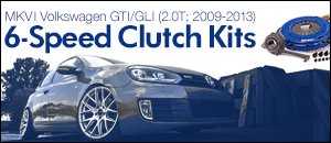 Volkswagen MKVI GTI/GLI 2.0T 6-Speed ECS Clutch Kits
