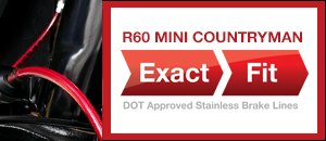 R60 MINI Countryman ECS Exact-Fit Brake Lines