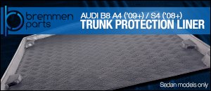 Audi B8 A4/S4 Trunk Protection Liners