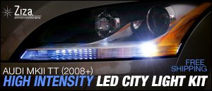Audi MKII TT High Intensity LED City Light Kit