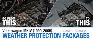 Volkswagen MKIV 1.8T/2.0 Weather Protection Packages