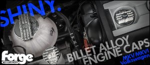 Volkswagen Billet Engine Cap Covers from Forge