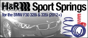 BMW F30 328i & 335i H&R Sport Spring Sets