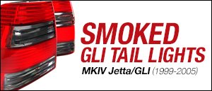 MKIV Jetta Smoked GLI Tail Lights