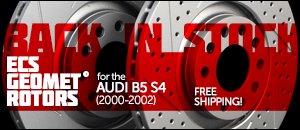 Audi B5 S4 ECS GEOMET&reg; Rotors