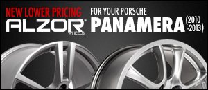 Alzor Wheels Style 856 and 851 for Porsche Panamera