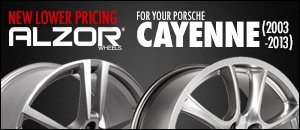 Alzor Wheels Style 856 and 851 for Porsche Cayenne