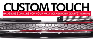 Volkswagen MKVI Golf/GTI Badgeless Grilles