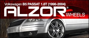 Alzor Wheels for B5 Passat 1.8T Volkswagens