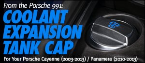 Porsche Cayenne/Panamera Coolant/Oil Caps from the 991