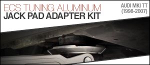 ECS Tuning Aluminum Jack Pad Adapter for Audi MKI TT