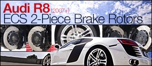 Audi R8 ECS 2-Piece Brake Rotors