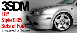 3SDM 18" Style 0.05 Wheel Sets - 5x100
