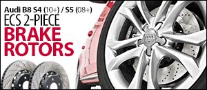 Audi B8 S4/S5 2-Piece Brake Rotors