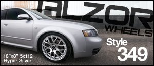 Alzor Style 349 Wheel Sets - Audi A3/B5/B6/B7/C5/D2/D3