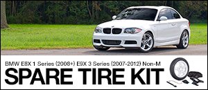 BMW E8X/E9X Non-M Spare Tire Kit