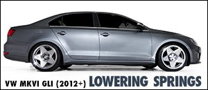 Volkswagen MKVI GLI Lowering Springs