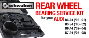 Audi Quattro Rear Wheel Bearing Service Kit