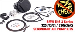 BMW E46 325i/Xi/Ci 330i/Xi/Ci Secondary Air Pump Kits