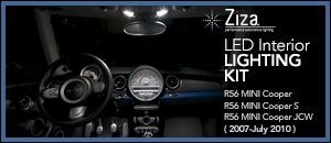 R56 MINI Cooper LED Interior Lighting - 2007-07/2010
