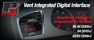 P3 Cars Vent Integrated Digital Interface - Audi B8
