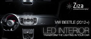 Volkswagen 2012+ Beetle LED Interior Lighting