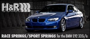 BMW E92 335i/is H&R Lowering Springs