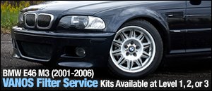 BMW E46 M3 VANOS Filter Change Kits