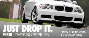 BMW E88 128i/135i H&R Lowering Springs