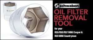 MINI Gen 2 Oil Filter Removal Tool