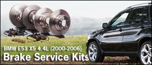 BMW E53 X5 Brake Service Kits - for the N62 4.4L