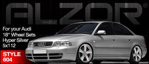 Alzor Style 604 - 18" 5x112 Wheel Sets for your Audi