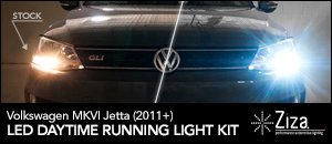 Volkswagen MKVI Jetta LED Daytime Running Lights Kit
