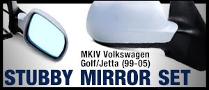 Volkswagen MKIV Stubby Mirror Set