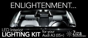Audi A3 LED Interior Lighting