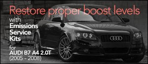 Audi B7 A4 2.0T Emissions Service Kits