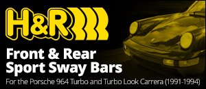 Porsche 964 Turbo H&R Sport Sway Bars