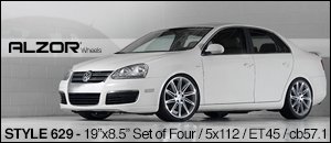 Alzor Wheels Style 629 - 19"x8.5" Set of four