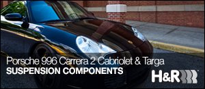 Porsche 996 C2 Cabriolet/Targa H&R Suspension