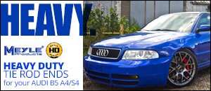 Audi B5 A4/S4 Heavy Duty Tie Rod Ends by Meyle HD