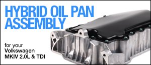 Volkswagen MKIV 2.0L/TDI Hybrid Steel/Aluminum Oil Pan