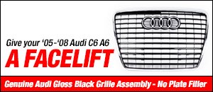 Audi Facelift Grille for your Pre-facelift C6 A6